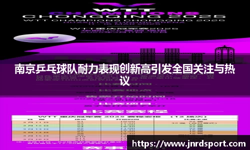 南京乒乓球队耐力表现创新高引发全国关注与热议